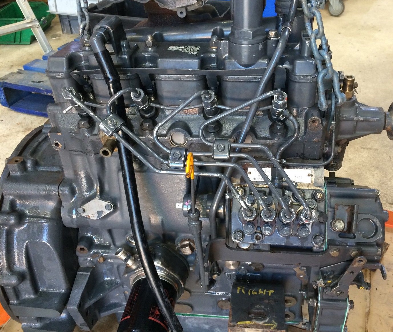 Shibaura N844 części zamienne silnika z maszyn budowlanych